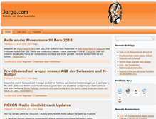 Tablet Screenshot of jorgo.com